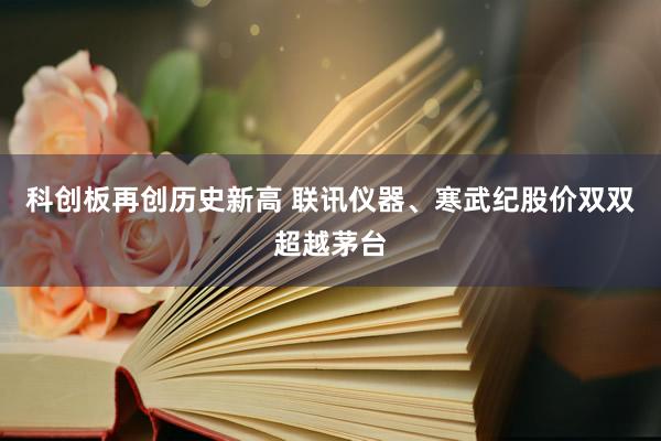 科创板再创历史新高 联讯仪器、寒武纪股价双双超越茅台