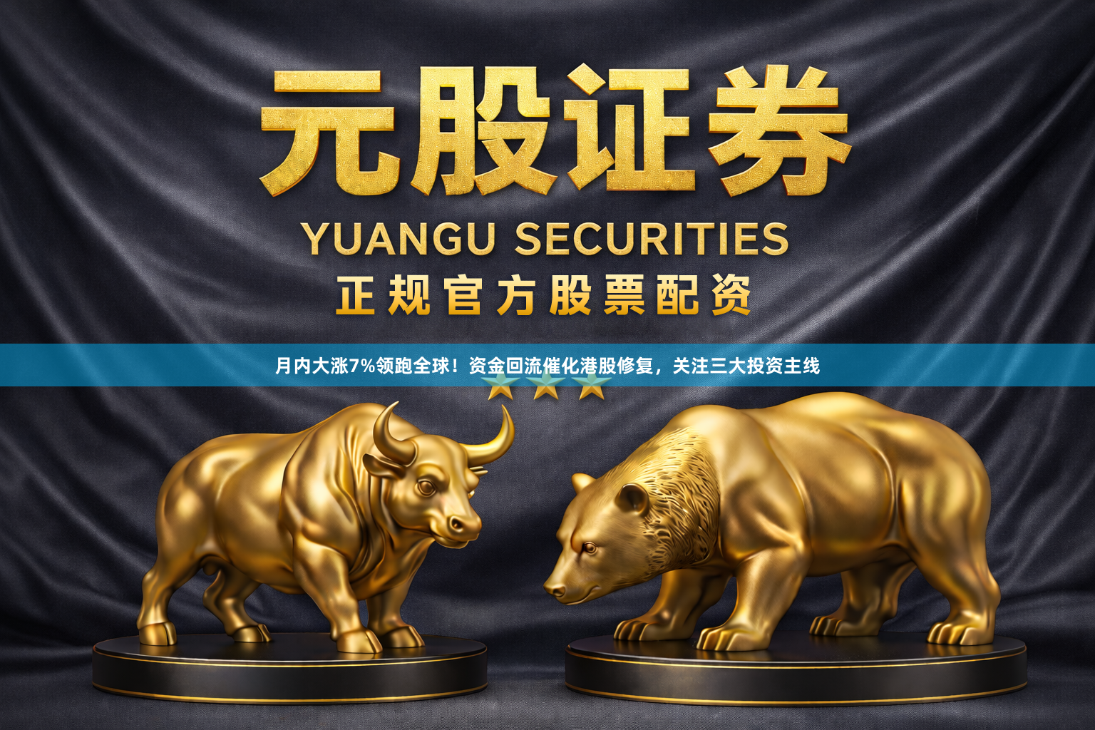 月内大涨7%领跑全球！资金回流催化港股修复，关注三大投资主线